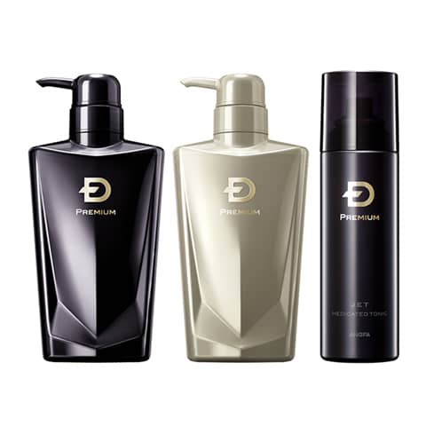 【薬用シャンプー＆パックコンディショナー＆薬用育毛トニック】 スカルプD　プレミアムオイリー3点セット