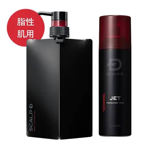 スカルプＤ 薬用スカルプシャンプー&薬用育毛スカルプトニック オイリーセット [脂性肌用]