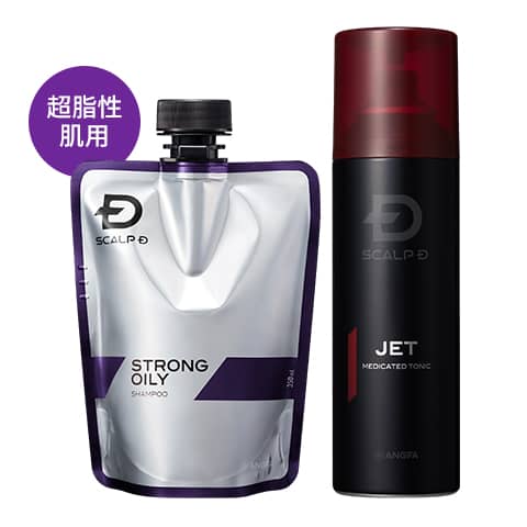 スカルプＤ 薬用スカルプシャンプー&薬用育毛スカルプトニック ストロングオイリーセット [超脂性肌用]　つけかえ用