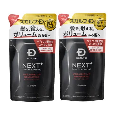 スカルプD NEXT+　シャンプー　オイリー　つめかえ用2点セット